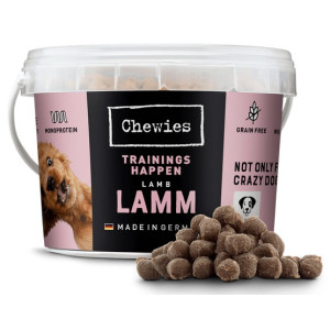 Chewies Trainings-Happen Jagnięcina monobiałkowe, bezzbożowe wiaderko 300g - All4Animals