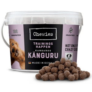 Chewies Trainings-Happen Kangur monobiałkowe, bezzbożowe wiaderko 300g - All4Animals