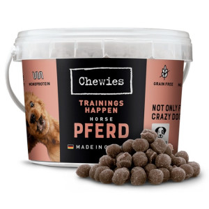 Chewies Trainings-Happen Konina monobiałkowe, bezzbożowe wiaderko 300g - All4Animals