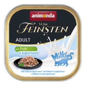 Animonda vom Feinsten Milkies Cat Indyk + Mleko tacka 100g - All4Animals