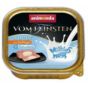 Animonda vom Feinsten Milkies Cat Drób + Sos kremowy tacka 100g - All4Animals