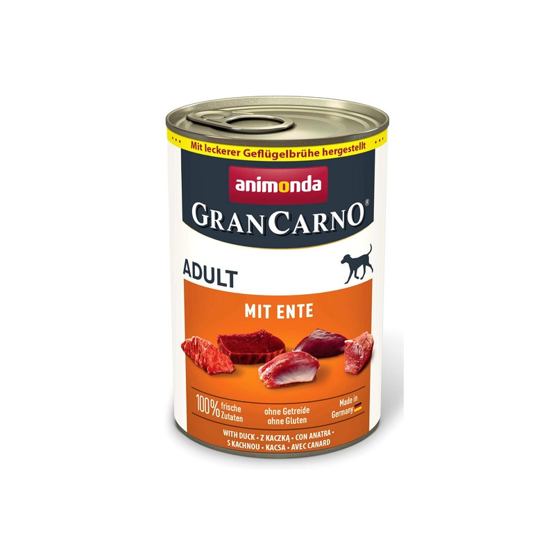 Animonda GranCarno Original Adult Ente Kaczka puszka 400g - All4Animals