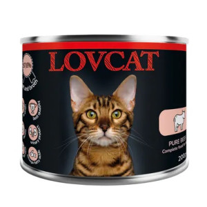 Lovcat Pure Beef puszka 200g - All4Animals