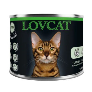 Lovcat Best Turkey & Duck puszka 200g - All4Animals