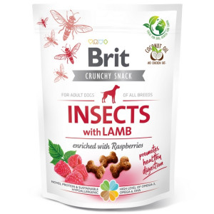 Brit Care Dog Crunchy Cracker Insect & Lamb 200g - All4Animals