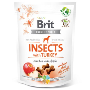 Brit Care Dog Crunchy Cracker Insect & Turkey 200g - All4Animals