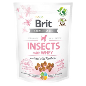 Brit Care Dog Crunchy Cracker Puppy Insect & Whey 200g - All4Animals