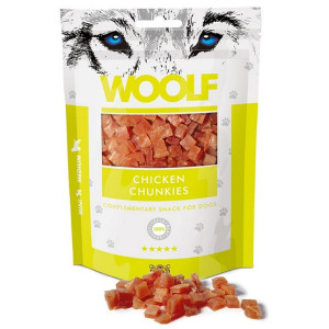 Woolf Soft Chicken Chunkies 100g - All4Animals