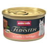 Animonda vom Feinsten Cat Adult Mus Łosoś + Drób puszka 85g - All4Animals