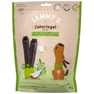 Sammy's Tooth Bar Dental Snack Jabłko i granat 250g - All4Animals