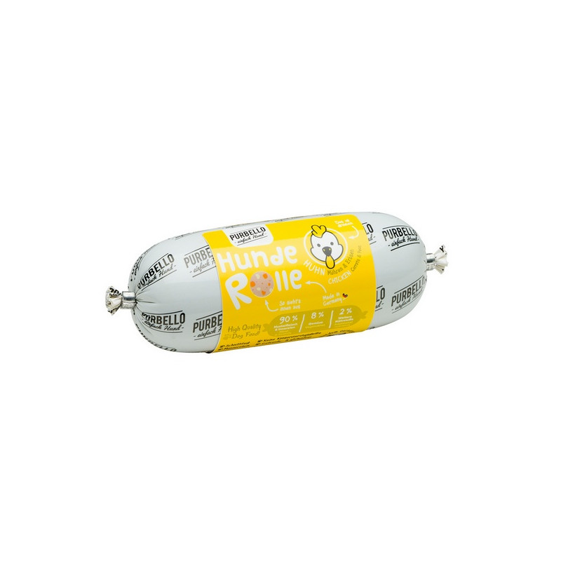Purbello Dog Kiełbaska Treningowa Monobiałkowa Kurczak 200g - All4Animals