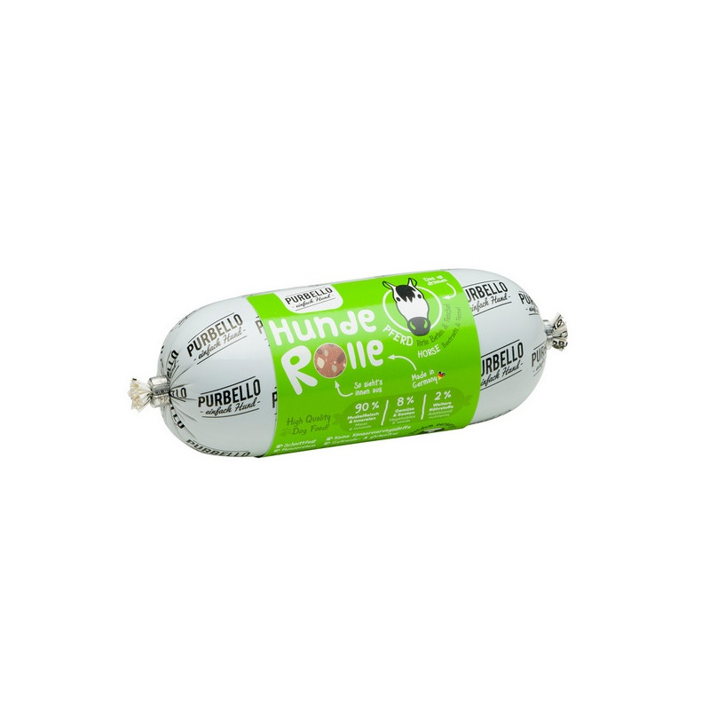 Purbello Dog Kiełbaska Treningowa Monobiałkowa Konina 200g - All4Animals