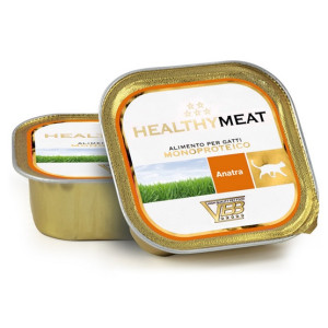 Healthy Meat Kot Mono Kaczka tacka 90g - All4Animals