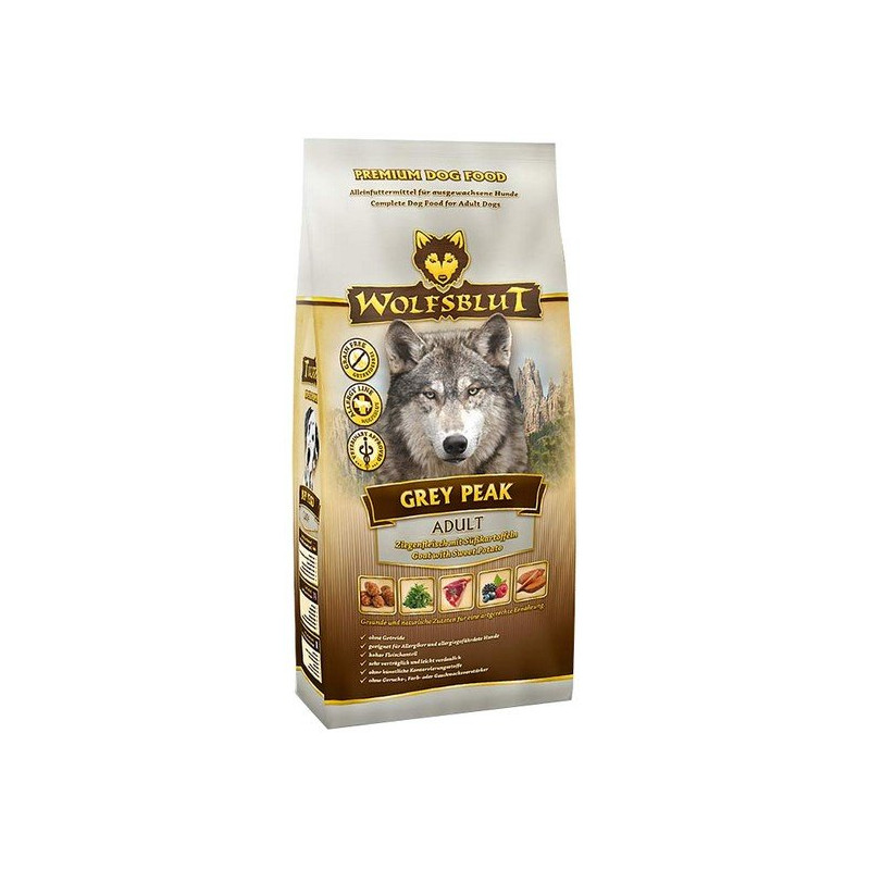 Wolfsblut Dog Grey Peak - koza i bataty 12,5kg - All4Animals