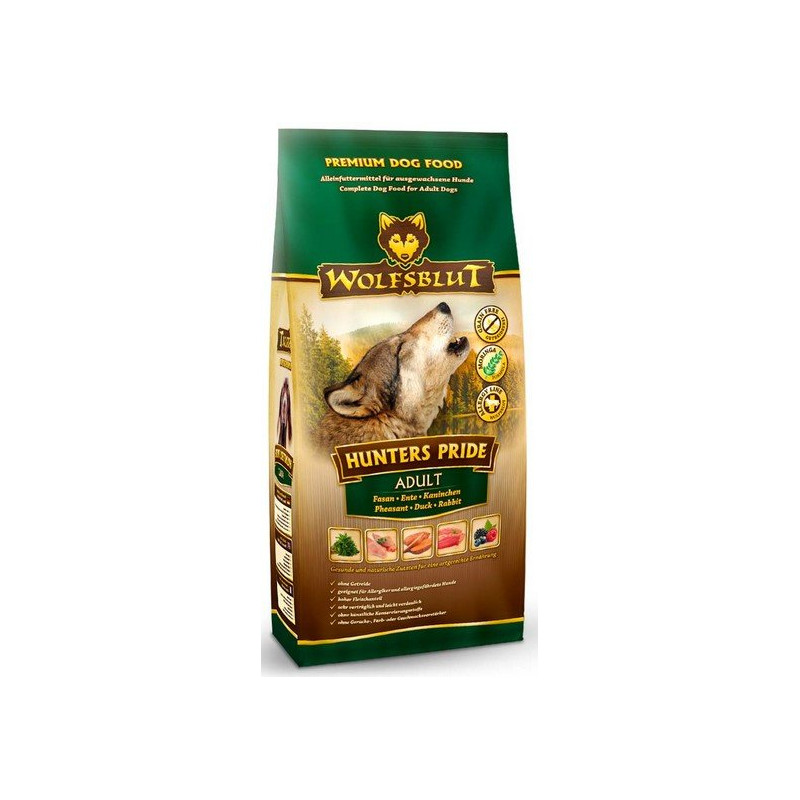 Wolfsblut Dog Hunters Pride - bażant i kaczka 12,5kg - All4Animals