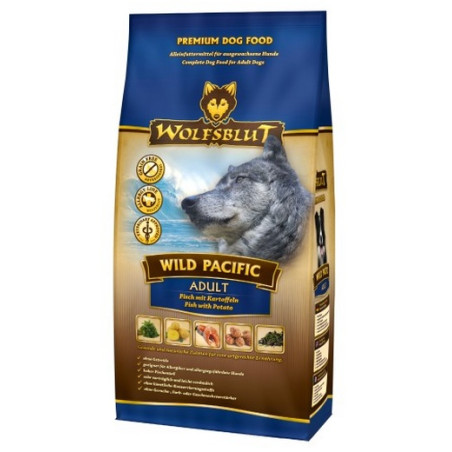 Wolfsblut Dog Wild Pacific - ryby i ziemniaki 12,5kg - All4Animals