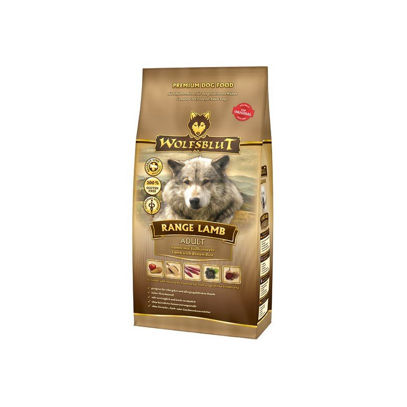 Wolfsblut Dog Range Lamb Adult - jagnięcina i ryż 12,5kg - All4Animals
