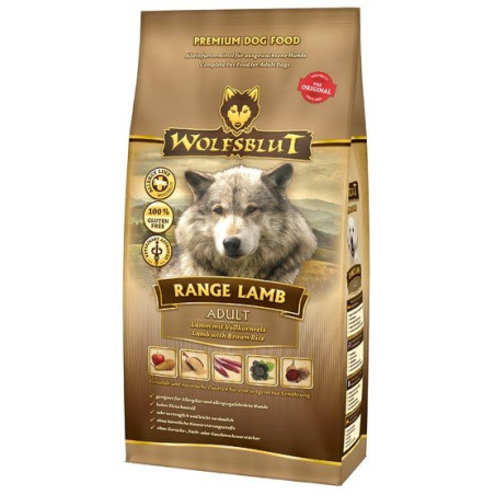 Wolfsblut Dog Range Lamb Adult - jagnięcina i ryż 12,5kg - All4Animals