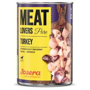 Josera Meat Lovers Pure Indyk puszka 400g - All4Animals