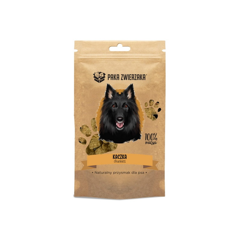 Paka Zwierzaka Chunkies Kaczka 100% 70g - All4Animals