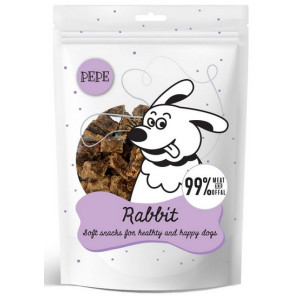 Paka Zwierzaka PEPE Mini Chunkies Rabbit (królik) 70g - All4Animals