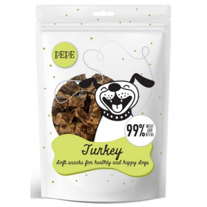 Paka Zwierzaka PEPE Mini Chunkies Turkey (indyk) 70g - All4Animals