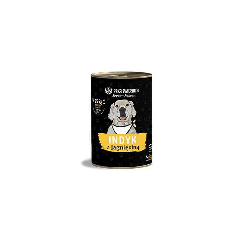 Paka Zwierzaka Seventh Heaven Turkey & Lamb puszka 400g - All4Animals