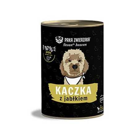 Paka Zwierzaka Seventh Heaven Duck & Apple puszka 400g - All4Animals