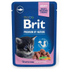 Brit Premium By Nature Cat Kitten White Fish sos saszetka 100g - All4Animals