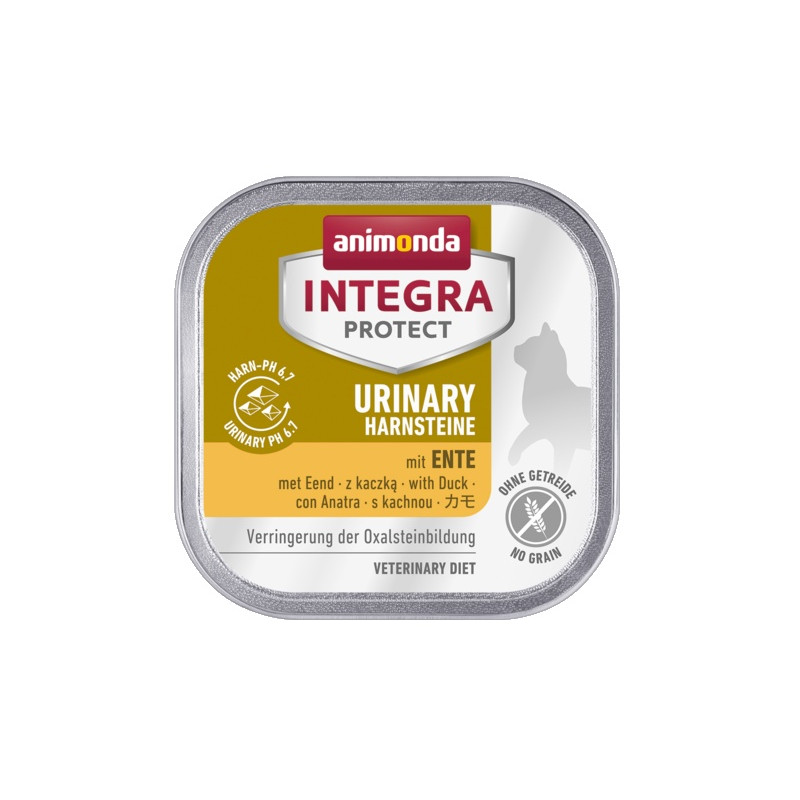 Animonda Integra Protect Urinary Harnsteine Oxalate dla kota - z kaczką tacka 100g - All4Animals