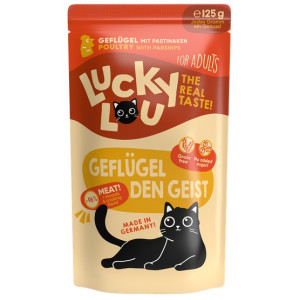 Lucky Lou Lifestage Adult Drób saszetka 125g - All4Animals