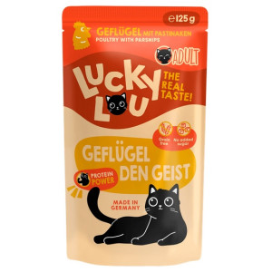 Lucky Lou Lifestage Adult Drób saszetka 125g - All4Animals