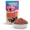 Lucky Lou Lifestage Adult Drób i kaczka saszetka 125g - All4Animals