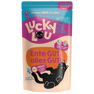 Lucky Lou Lifestage Adult Drób i kaczka saszetka 125g - All4Animals