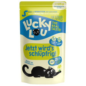 Lucky Lou Lifestage Adult Wołowina i owady saszetka 125g - All4Animals