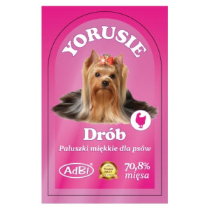 Adbi Yorusie Kabanosy z drobiem 250g - All4Animals