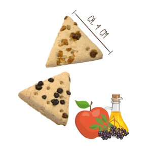 Sammy's Fruit Slices Owocowe Trójkąty 800g - All4Animals