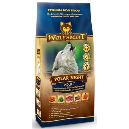 Wolfsblut Dog Polar Night - renifer i bataty 12,5kg - All4Animals
