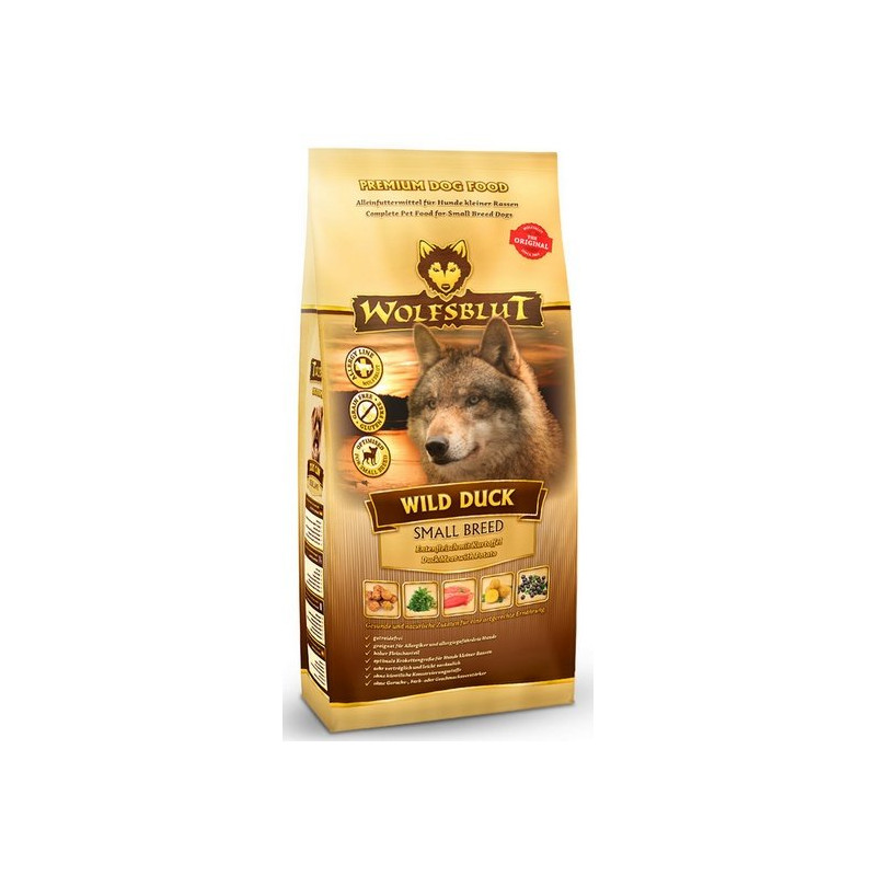 Wolfsblut Dog Wild Duck Small - kaczka i bataty 7,5kg - All4Animals