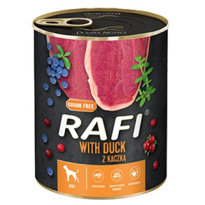 Rafi Pies Kaczka puszka 800g - All4Animals