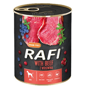 Rafi Pies Wołowina puszka 800g - All4Animals