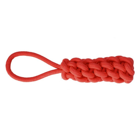 Dingo Zabawka dla psa - Kolba z rączką Energy 32cm czerwona - All4Animals