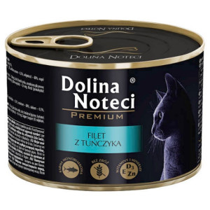 Dolina Noteci Premium Kot Filet z tuńczyka puszka 185g - All4Animals