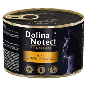 Dolina Noteci Premium Kot Filet z piersi kurczaka puszka 185g - All4Animals