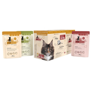 Catz Finefood Classic Kitten Multipack saszetki 12x85g - All4Animals