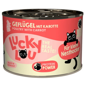 Lucky Lou Lifestage Kitten Drób puszka 200g - All4Animals