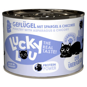 Lucky Lou Lifestage Sterilized Drób puszka 200g - All4Animals