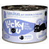 Lucky Lou Lifestage Sterilized Drób puszka 200g - All4Animals