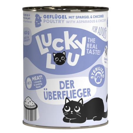 Lucky Lou Lifestage Sterilized Drób puszka 400g - All4Animals