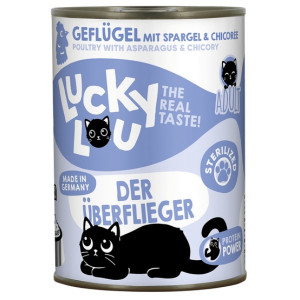 Lucky Lou Lifestage Sterilized Drób puszka 400g - All4Animals
